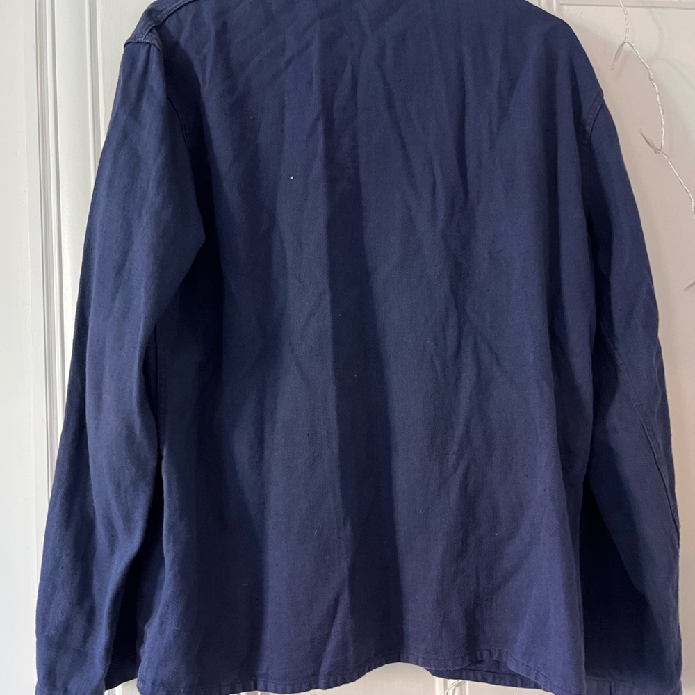 Authentic French chore jacket purchased in Paris. Soft cotton - Picture 2 of 7